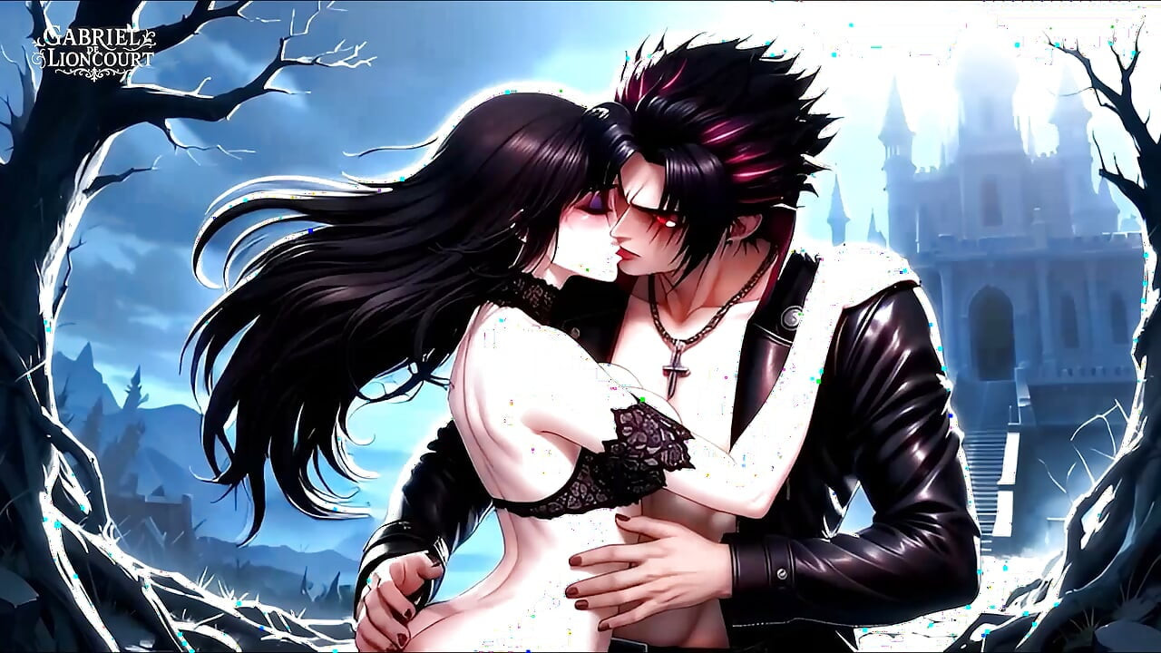 Goth mädchen gefesselt von Vampir lord - BDSm-monster-hentai