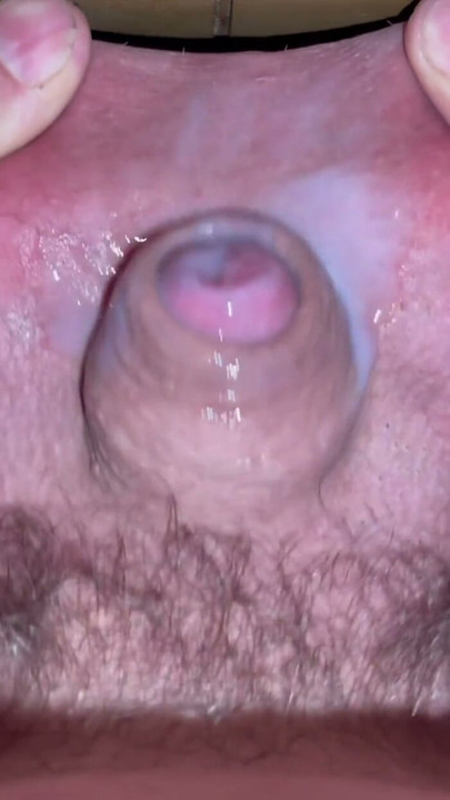 Tiny cock fucks itself | Clip 1