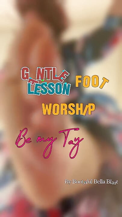 As a Gentle Giantess Made Tiny Worship My Big Stinky Feet After Smelly Sock Removal by Bella Blast