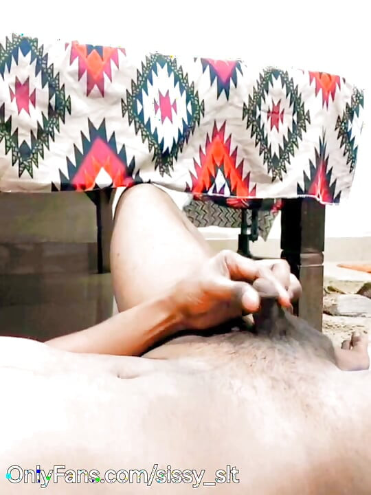 Impotent limp little clitty sissy webcam part 1
