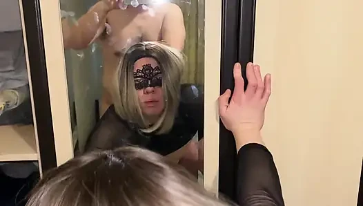 Destroyed the fucking ass of the Russian trance