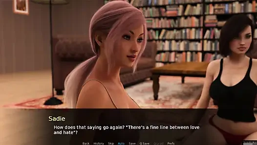 Summer with mia 2 #10 - Girls night with games