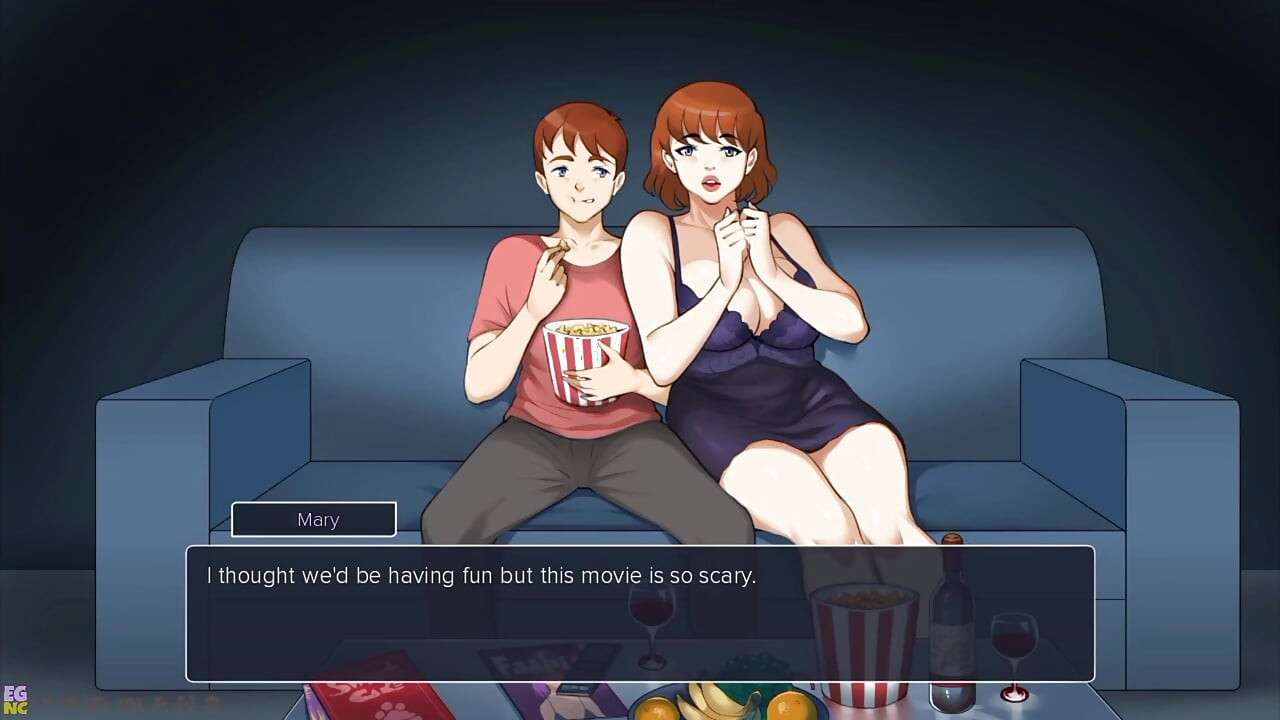 Plaza MILF #13: melancap adik ipar MILF saya semasa malam filem - oleh erotikgamesnc