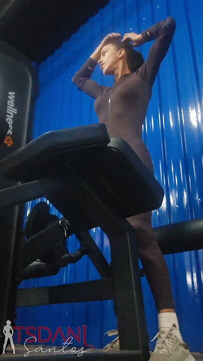 A Short Video at the Gym, Just Chilling, Doing My Workout.