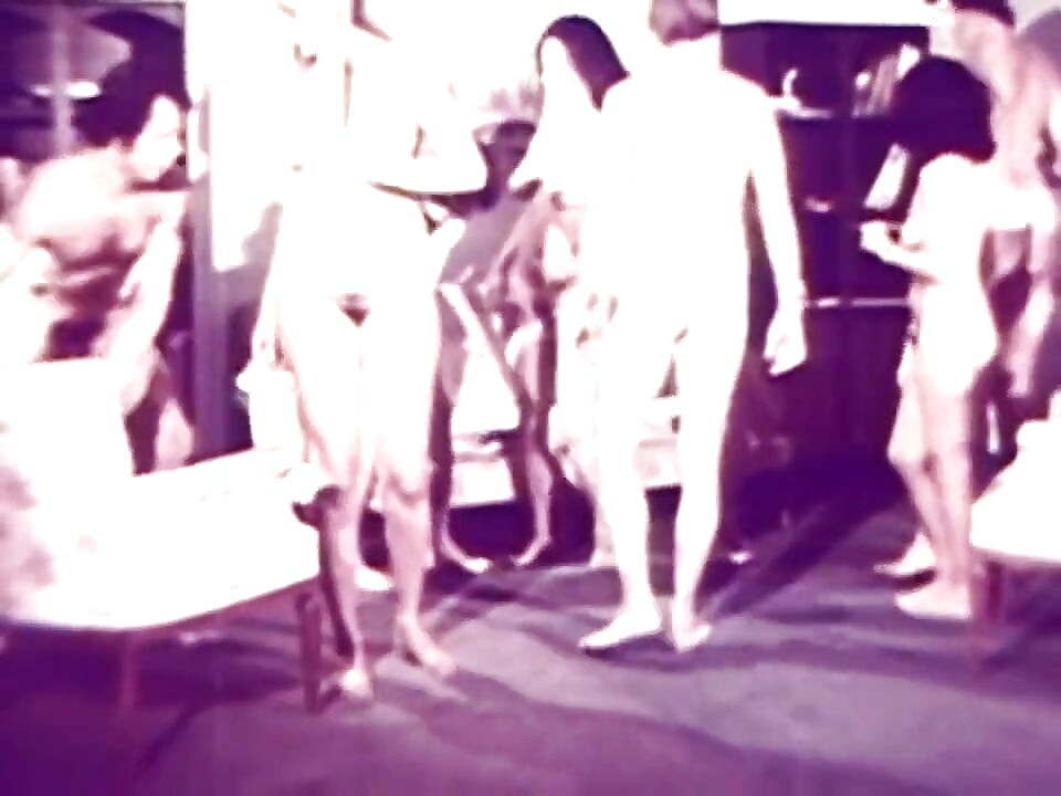 Kissing licking fingering retro orgasm