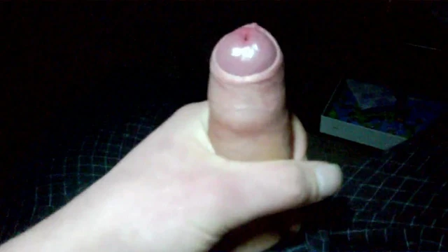 My cock getting wet when I start to play