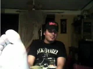 Straight guys feet on webcam #319
