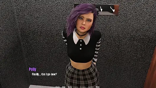 Büyükanne evi iri güzel kadın Betty ve minyon polly sahneleri