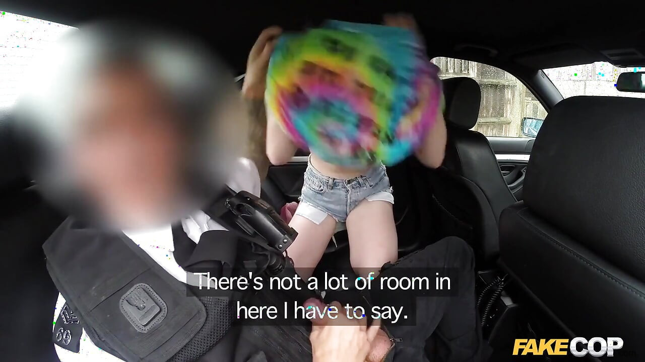Fake Cop - Emo Student Goes Ass to Mouth