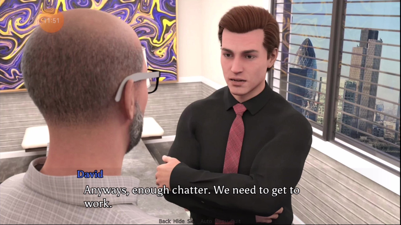 完美的婚姻 #7 - hank 抓住了 anne 的屁股