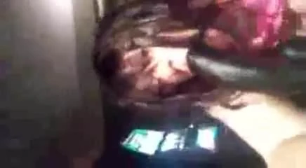 Crossdresser sucking