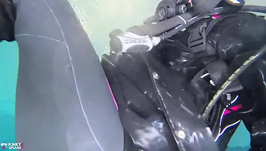 Underwater Domination in Full Scuba Gear