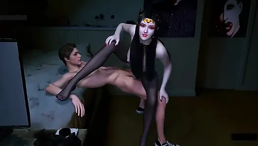 Goddess of Animated Scarlet Seduction - 3D Animation Hentai