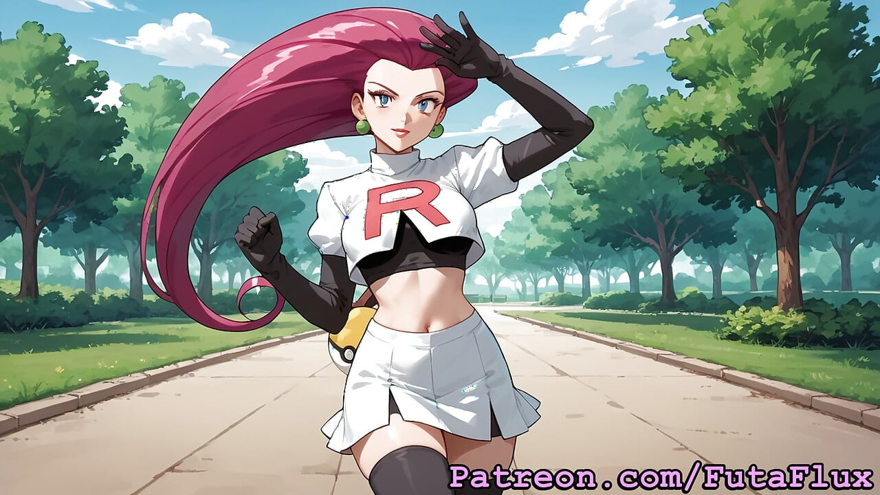 Futanari Jessie iz Pokemona