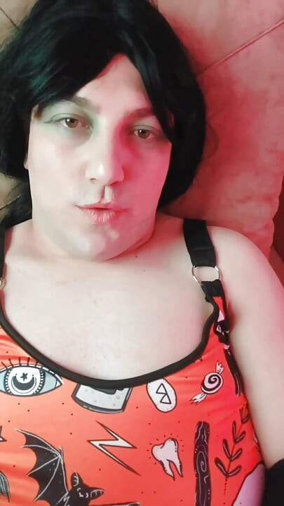 À Halloween quand tu fais semblant d'être une femme