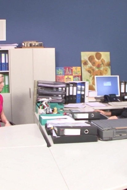 Teen Trainee Fucked by the Boss!