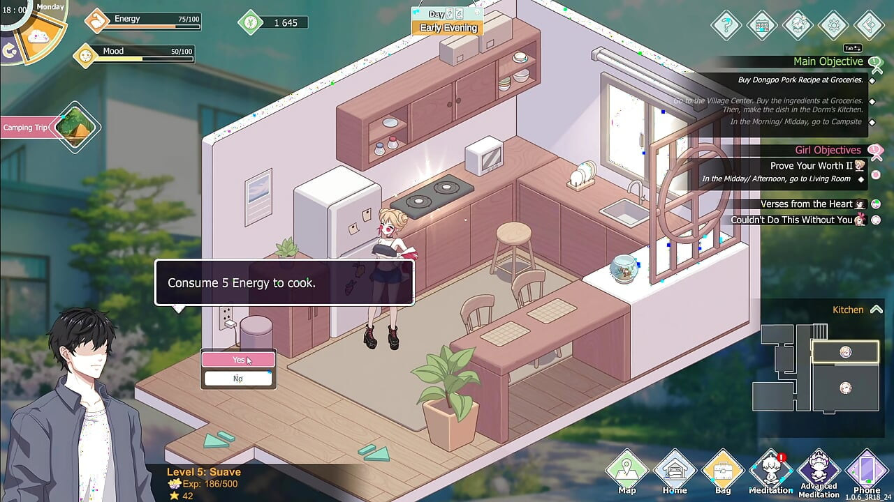 Happay student part 4! Was trying to fuck girls hard but this episide only grind