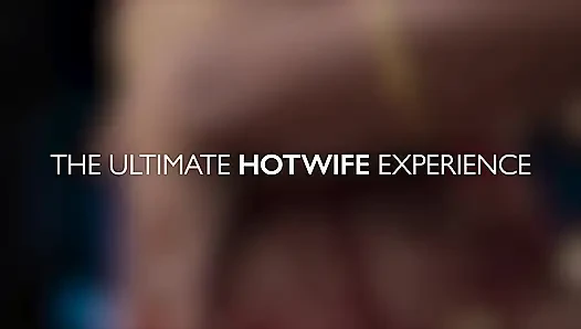 WIFEY, blonde MILf harlie hotwife hält ehemanns hand, während sie von riesigen bbc gefickt wird