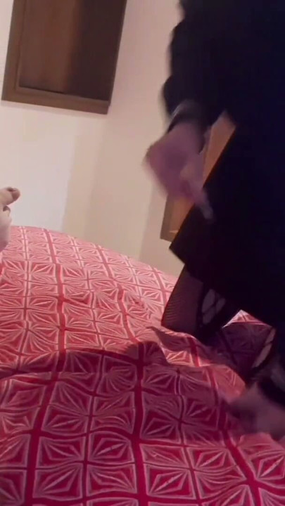 He fucks his stepdaughter, after classes in uniform and sexy skirt she provokes him | Clip 1
