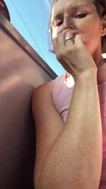 Commando in a miniskirt gives easy pussy access on the bus, and makes my fingers smell amazing! | Clip 2