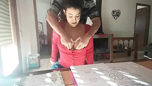 STUDENT COLLEGE SEX MIT LEHRER ZU HAUSE