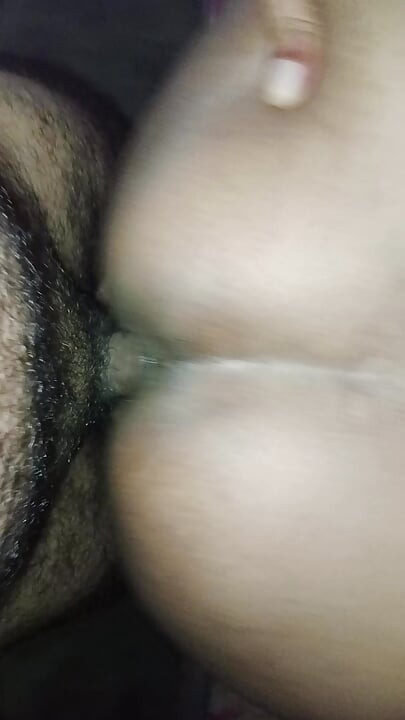 Big ass auntie enjoy sex doggy style
