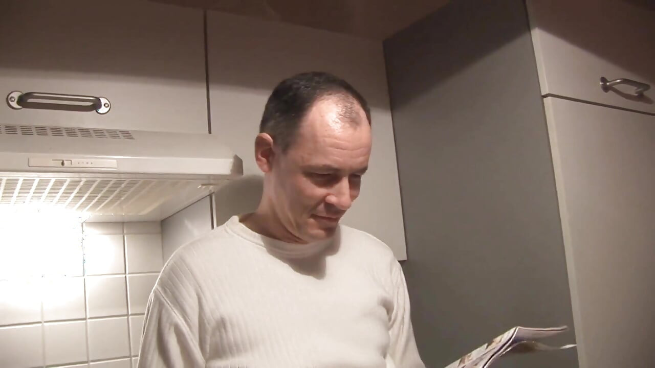 Blonde babe spreads legs as she gets fucked by a monster cock