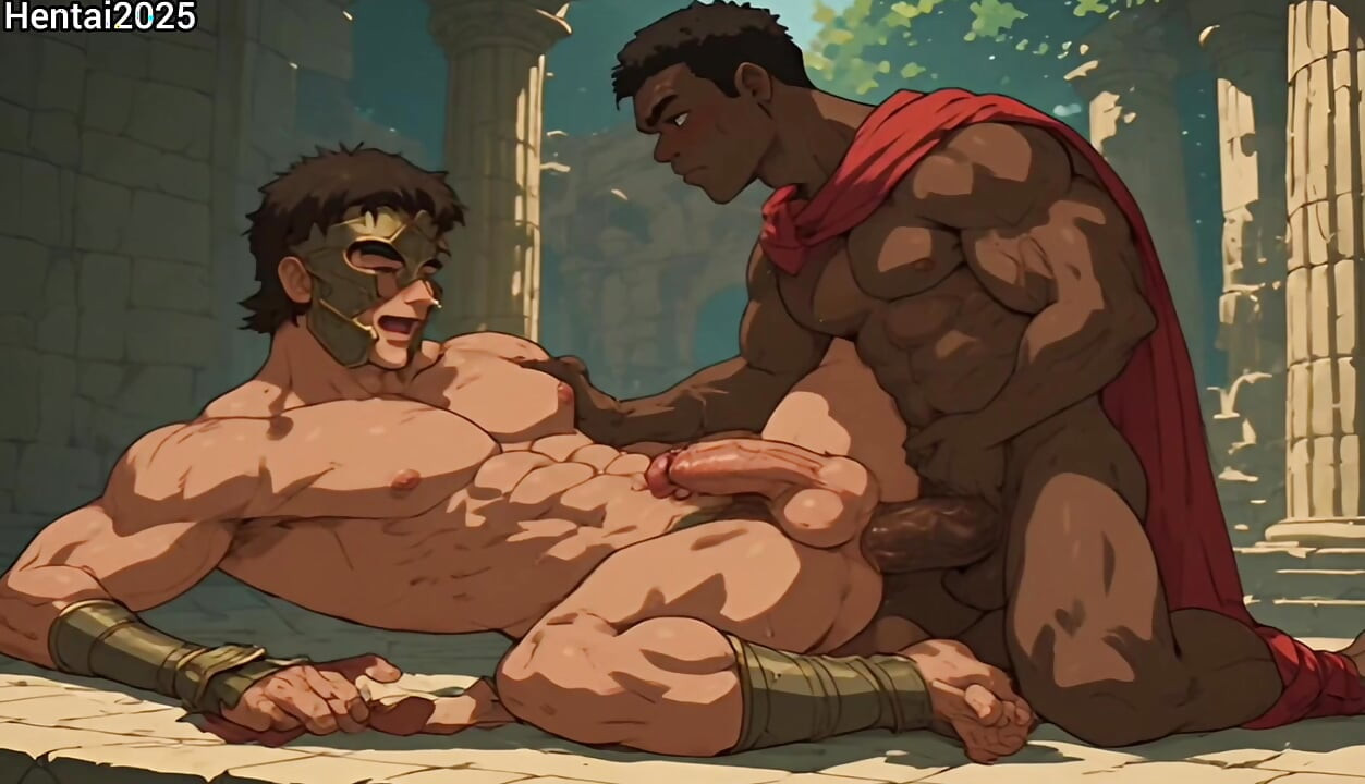 Interracial Ancient Rome Anal Compilation Cartoon hentai animation of Roman Soldier, Gladiator, Greek, Spartan