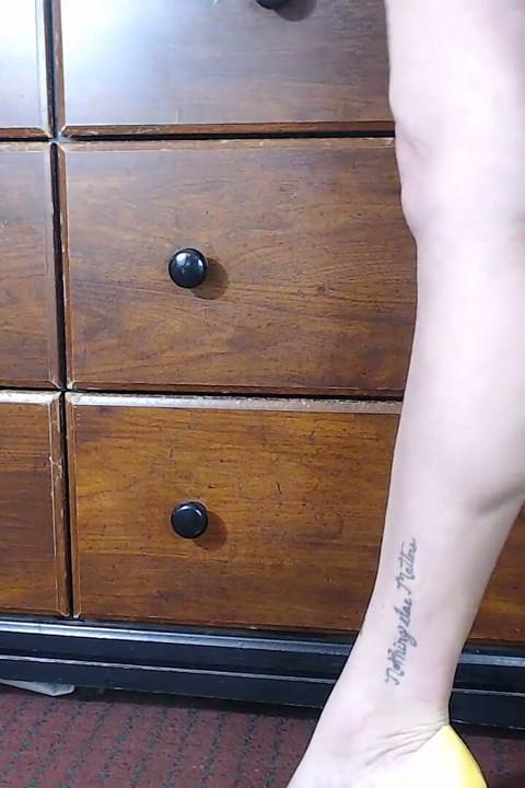 Calves Flexing Calf Muscle