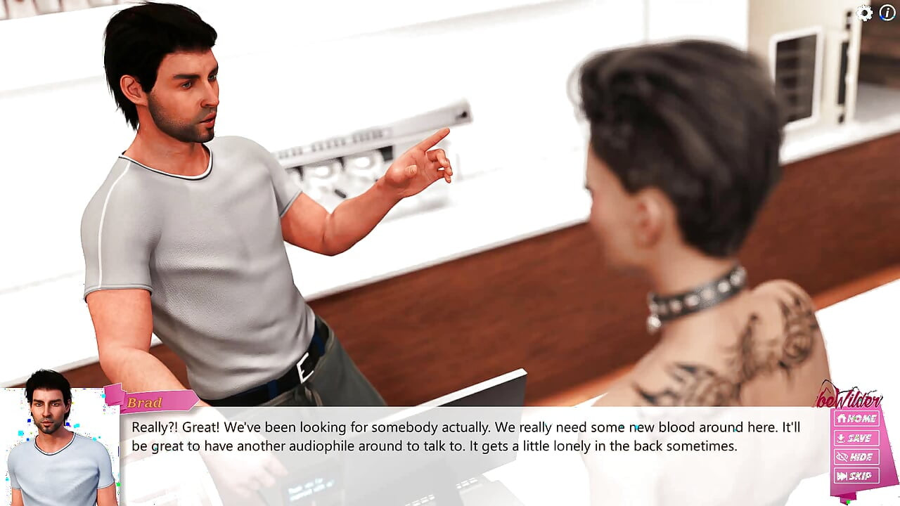 הלידה מחדש של נועמי טוסקנה: נערה גותית סקסית פרק 7