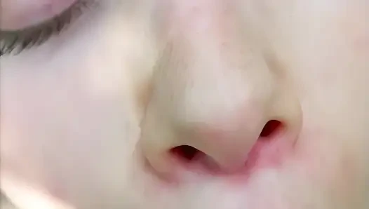 Ağızda boşalma ağır çekim 60fps