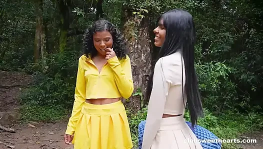 Latina dan Air Terjun! Juh jackson & nathy oliveira di clubsweethearts