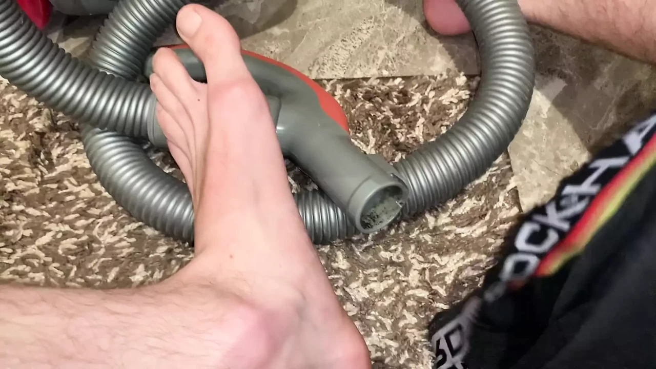 vacuum cleaner suck my balls and hot sweet cum