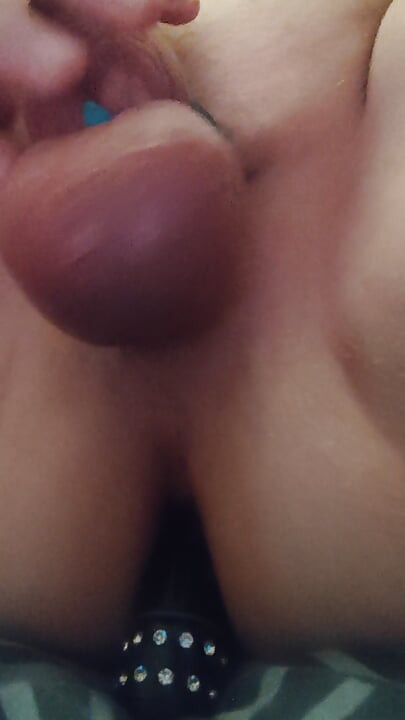 Lying in Bed and Playing with a Dildo in My Asshole and Dreaming of Something Good Love to Ride