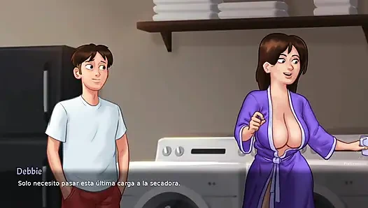 Stiefschwester gegen stiefmutter fickt mieter den ganzen tag im haus - Summertime saga