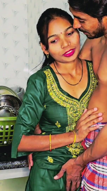 Jaw-dropping moment from "Desi Indian girl calls me in her kitchen, she gets very hot then audio sex"