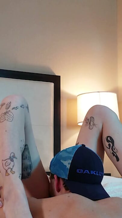 Eating Petite Tatted Teen's Pussy - Compilation 3