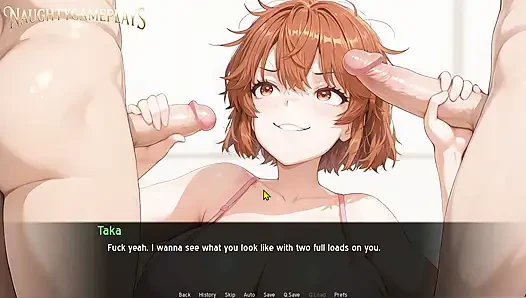 Help! I Married a Slut! (part 15) by Creamy Games - Wife Double Blowjob with Husband and New Lover