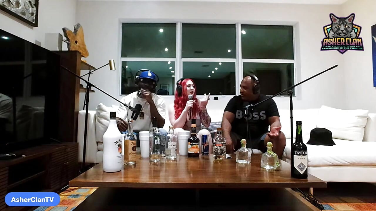 Asherclantv Podcast Feat Adult Stars Arietta Adams, Ace Bigs și Mrflourish Podcast Asherclantv
