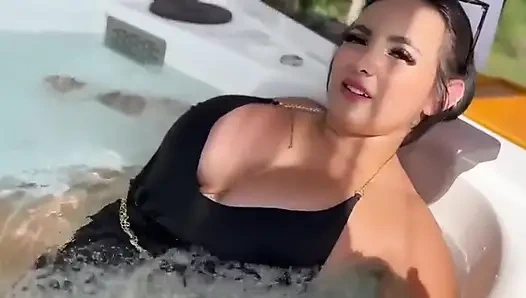 I Took My Neighbor to the Hotel Bathroom and Showed Her My Toy