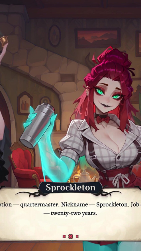 Busty Redhead Ghost Teen Gets Her Tight Little Pussy Fucked Hard And Creampied By Big Cock - Hotel Tales (Steam Game) | Clip 1
