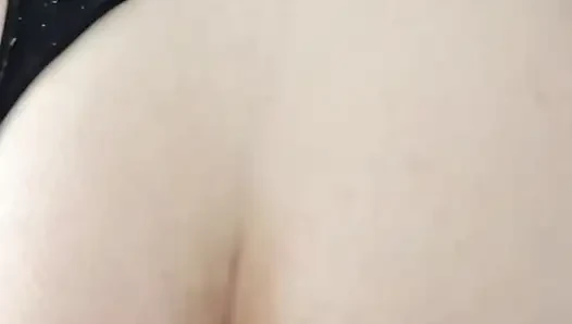 Look how he fuckes my ass and then my pussy with a massive cumshot on my fat ass!