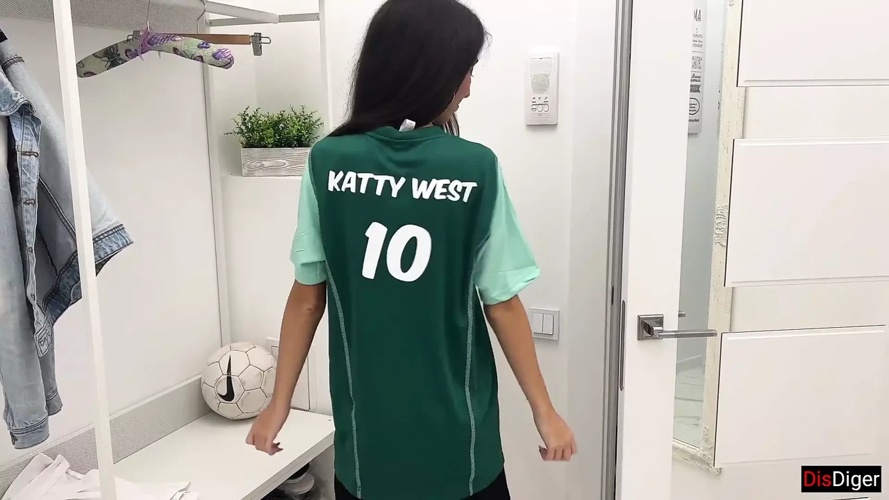 An Agent Offers a Cute Girl to Become a Football Player