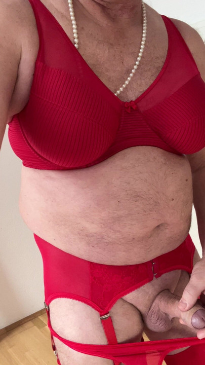 Lottchen kırmızı dessous iki