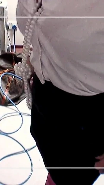 Epic moment from "Hungry older blonde gets gang banged and filmed by three man"