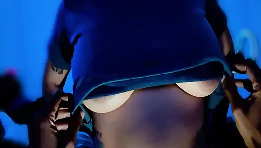 LIL Burra Так прекрасно и сексуальное за кулисами в видео от первого лица