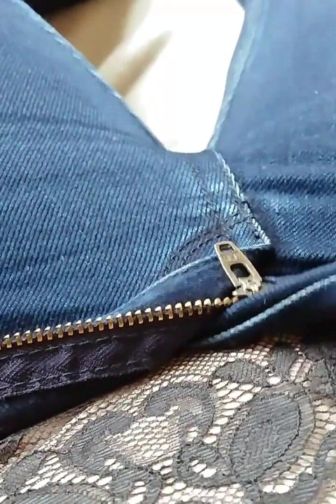 4K Masturbation in Jeans and Sexy Panty with Orgasm