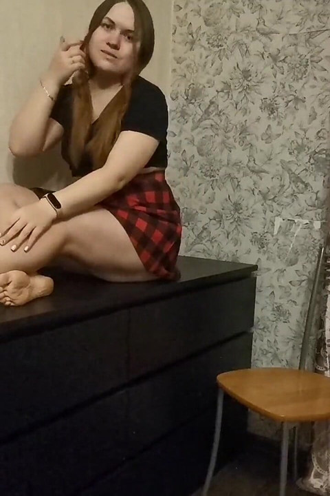 A Slightly Plump College Student Plays with Her Various Favorite Sex Toys and Climaxes