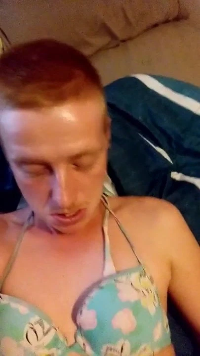 Sissy Slut Alex Hawryluk wearing.hia girlfriens dress