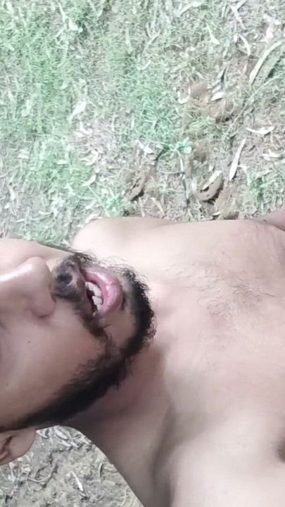 Alone in park ,full intimate vibe than jerking off | Clip 1